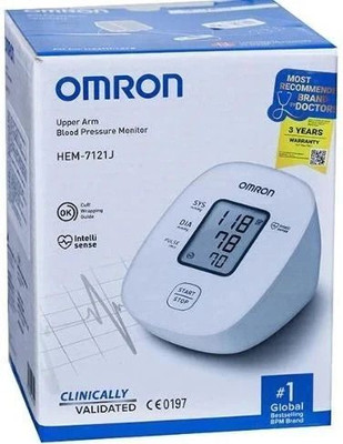 OMRON HEM-7121J-IN Bp Monitor HEM-7121J Bp Monitor(White)