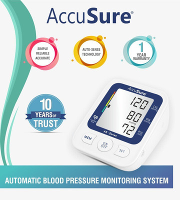 AccuSure AS AS Series Bp Monitor(Blue)