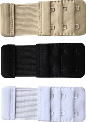 BLOOMWELL Stretchy Soft and Comfortable Bra Strap Extender for Women Hook Extender(Multicolor Pack of 1)