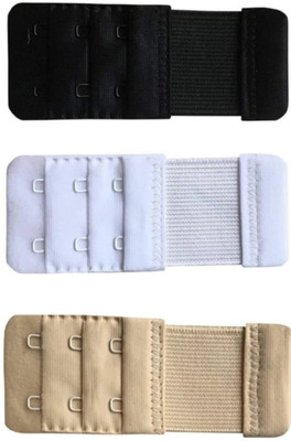 Winks Hook Extender(Black, White, Beige Pack of 3)