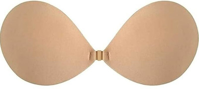 Softik Women Stick-on Heavily Padded Bra(Beige)