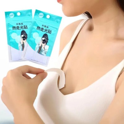 Peralent Fashion Tape Double Sided Body Clothing Bra Strip Body Tape Elastane Peel and Stick Bra Petals(White Pack of 2)