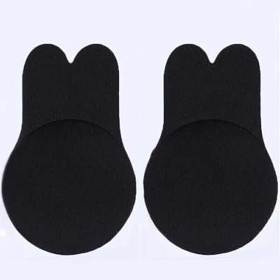 UR HIGHER SELF 11 BLACK Satin Peel and Stick Bra Pads(Black Pack of 1)