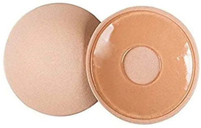 PINKWEAR Silicone Peel and Stick Bra Petals(Beige Pack of 1)