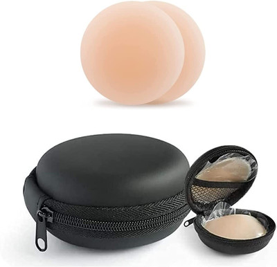 CARTELHUB Nipple Covers Reusable Comfortable & Natural Invisible Adhesive Silicone Peel and Stick Bra Pads(Beige Pack of 1) deal from flipkart CARTELHUB Nipple Covers Reusable Comfortable & Natural Invisible Adhesive Silicone Peel and Stick Bra Pads(Beige Pack of 1) deal from flipkart