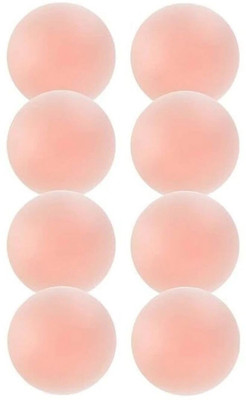 Vishla New Women's & Girls Reusable Nipple Cover Silicone Peel and Stick Bra Petals(Beige Pack of 4)