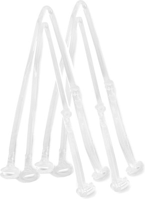 MSIU Sequin Bra Straps(TRANSPARENT, Pack of 2)