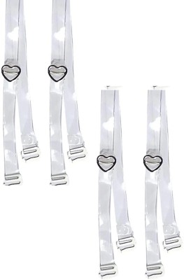 RTX Fabric Bra Straps(white, Pack of 4)