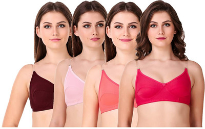 RENU CREATION Sequin Bra Straps(Transparent, Pack of 4)