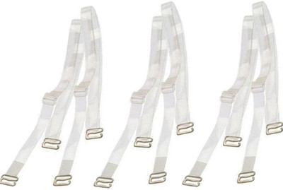 FASHARIOUS Sequin Bra Straps(Transparent, Pack of 3)