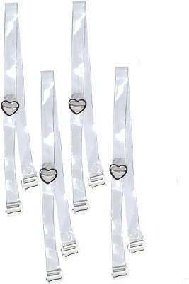 Wooger Sequin Bra Straps(Transparent, Pack of 4)