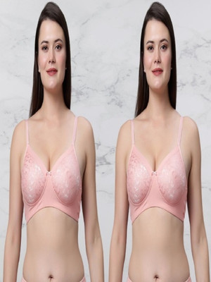 In Care LINGERIE ICPD2-11 Women T-Shirt Heavily Padded Bra(Orange)