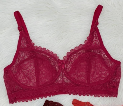 QUIXOCART COCKTAIL Women Full Coverage Non Padded Bra(Black, Red, Maroon, Beige, Pink, Orange)