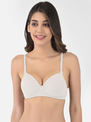 RUPA SOFTLINE Supportive Fit Women Full Coverage Heavily Padded Bra(White)