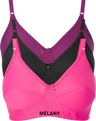 MELANY. FASHION bras for women Women Everyday Non Padded Bra(Multicolor)