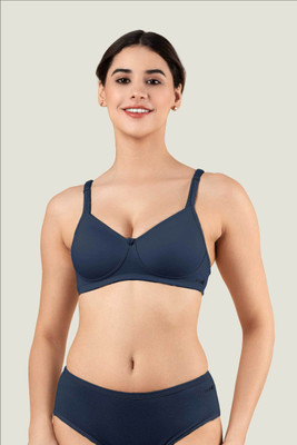 Within InnerWear Women Everyday Non Padded Bra(Dark Blue)