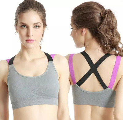 BRANKLY URJA Women Sports Lightly Padded Bra(Light Green)