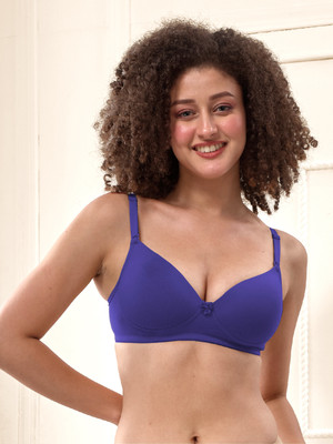 Lyra by Lux Padded Bra 521 Women Full Coverage Lightly Padded Bra(Purple)