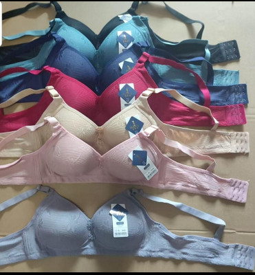 NASHRA ENTERPRISES MODEL-2051 Women Everyday Lightly Padded Bra(Black, Blue, Grey, Maroon, Yellow)