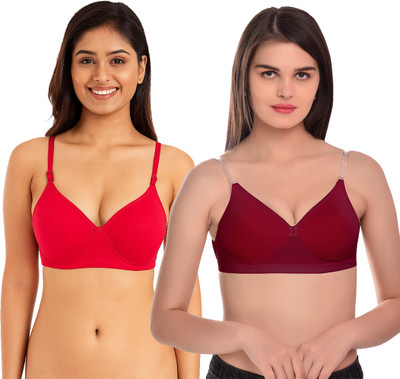 Rahul Trading Padded Bra For Women Women Everyday Lightly Padded Bra(Multicolor)