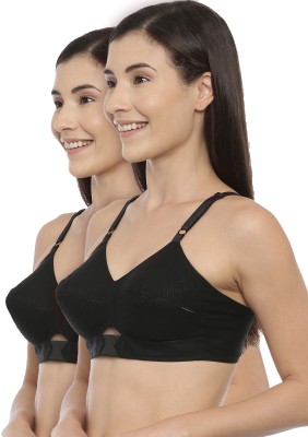 Blossom PRIYASAJINI Women Everyday Non Padded Bra(Black)