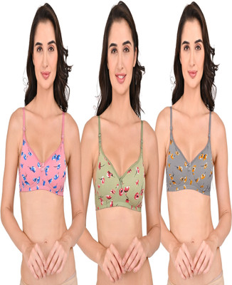 LIFTY Women Push-up Lightly Padded Bra(Multicolor)