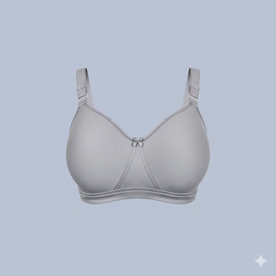 Lovanna fashion Padded Fashion Bra Women Full Coverage Lightly Padded Bra(Grey)