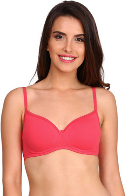 JOCKEY Women Everyday Lightly Padded Bra(Pink)