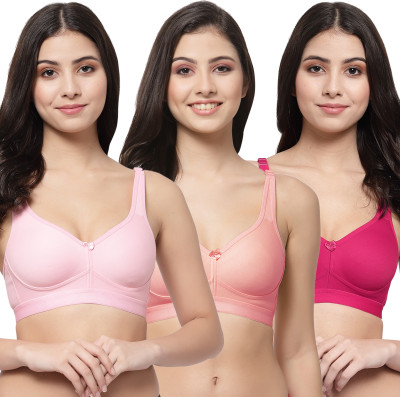 COLLEGE GIRL CG1215 Women Minimizer Lightly Padded Bra(Pink, Pink, Pink)
