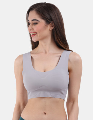 AMOUR SECRET Women Sports Lightly Padded Bra(Grey)