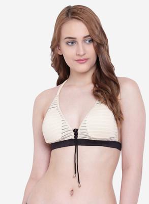 La inTimo Women Minimizer Lightly Padded Bra(Beige)