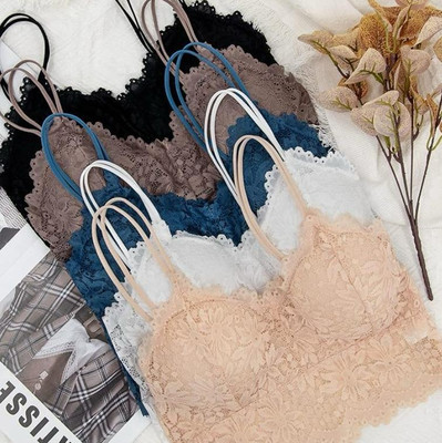 Restore Fashion 862 Women Bralette Lightly Padded Bra(Multicolor)