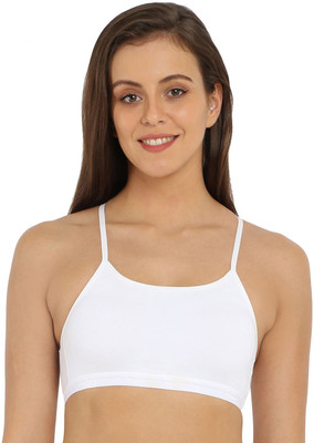 JOCKEY Women Cami Bra Non Padded Bra(White)