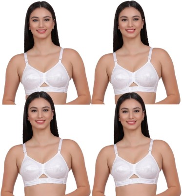 DILSOZ Women Push-up Non Padded Bra(White)