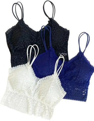 VS Beauti 862 NET BRA Women Bralette Lightly Padded Bra(Multicolor)