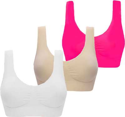 INTIMYTH Women Sports Non Padded Bra(Multicolor)