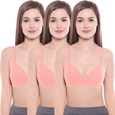 BodyCare FK-6552PIPIPI Women Full Coverage Heavily Padded Bra(Pink)