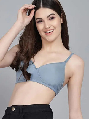 NAVRISE Women Everyday Lightly Padded Bra(Pink, Green, Blue)