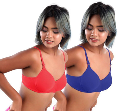 LILSLIM PADDEDBRA Women Full Coverage Lightly Padded Bra(Red)