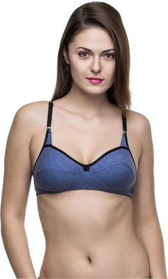DreamBe 5Star Women Everyday Non Padded Bra(Blue)