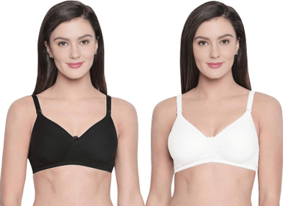 Makazio Women Full Coverage Non Padded Bra(Multicolor)