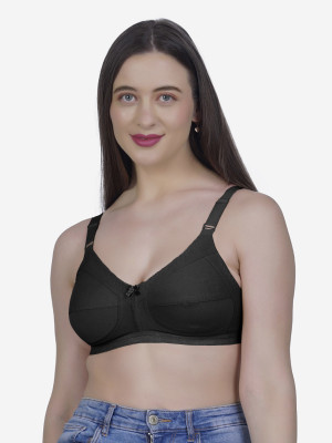 Shyam Sons FLAIR G603 Women Minimizer Non Padded Bra(Black)