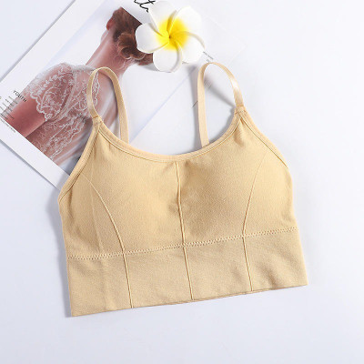 Akstore Women Full Coverage Lightly Padded Bra(Beige)