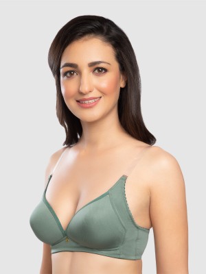 Lovable Women Everyday Lightly Padded Bra(Green)