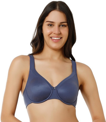 Amante Women Full Coverage Non Padded Bra(Blue)