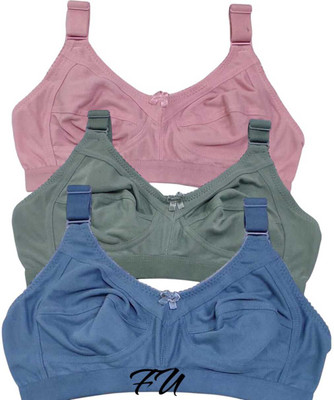 ESOROUCHA Women Full Coverage Non Padded Bra(Multicolor)