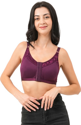 Da Intimo Women Sports Non Padded Bra(Purple)