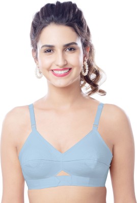 Brida Ladies Innerwear KES:kavya Xtrasoft Women Everyday Non Padded Bra(Blue)