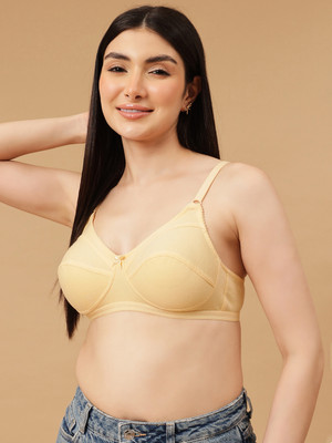 Clovia Women Full Coverage Non Padded Bra(Beige)