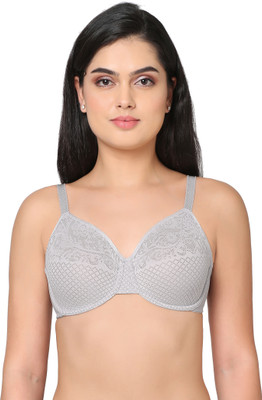 Wacoal Women Minimizer Non Padded Bra(Grey)